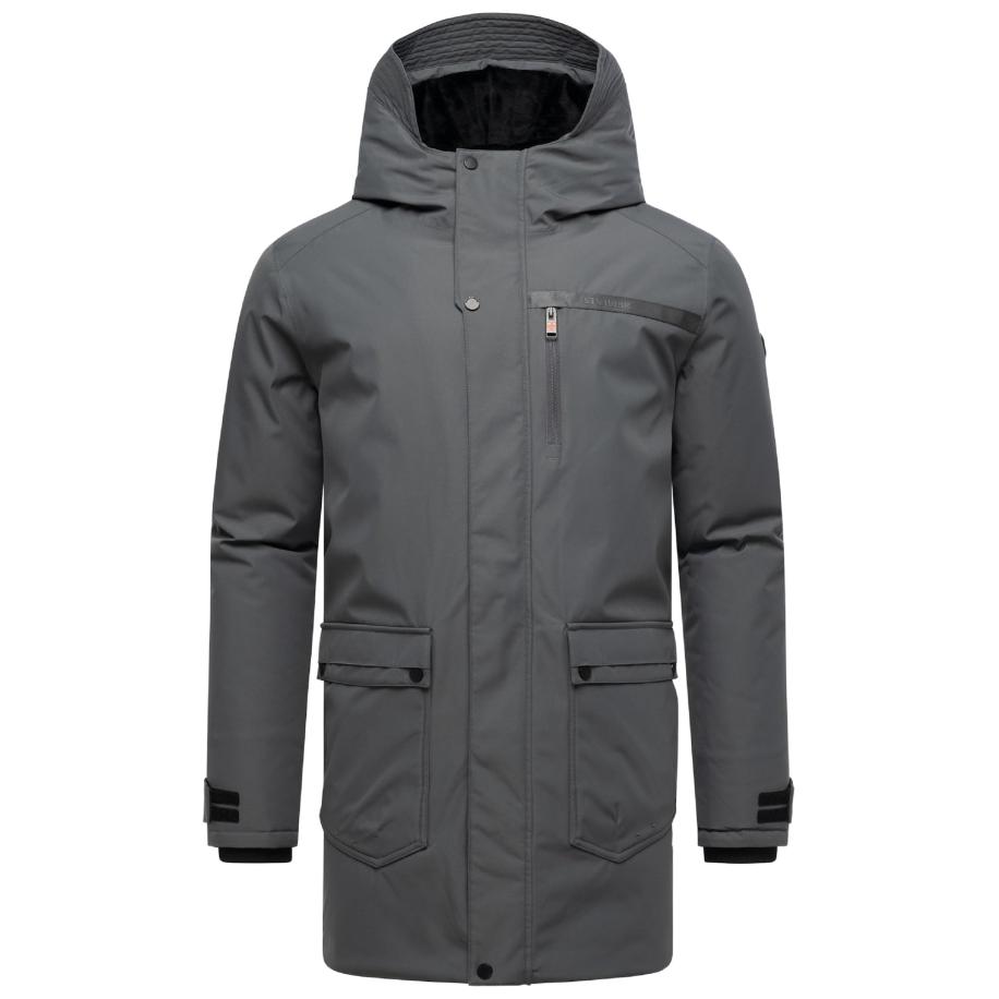 STONE HARBOUR STONE HARBOUR Winterjas Netaan XX donkergrijs -