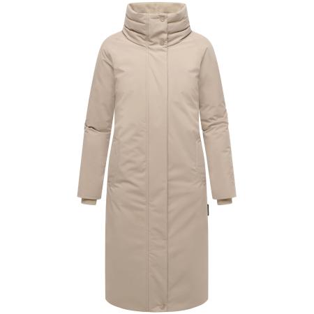 NAVAHOO NAVAHOO Wintermantel Traumblüte 14 taupe