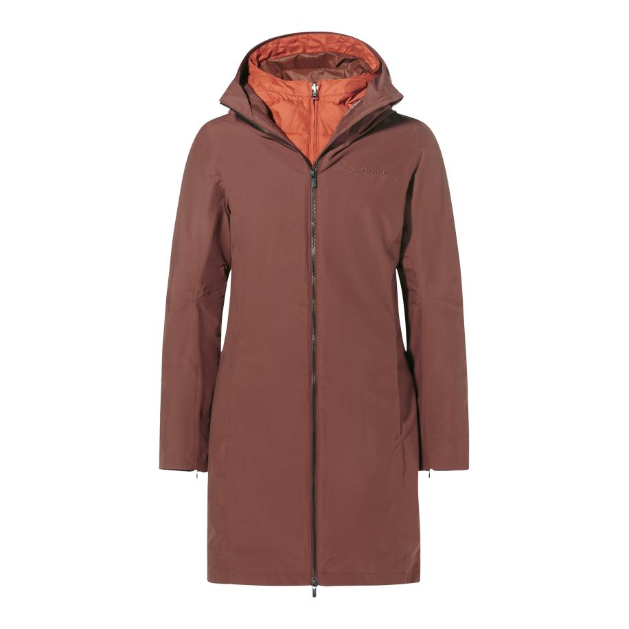 Vaude VAUDE Outdoormantel Annecy III roestbruin -