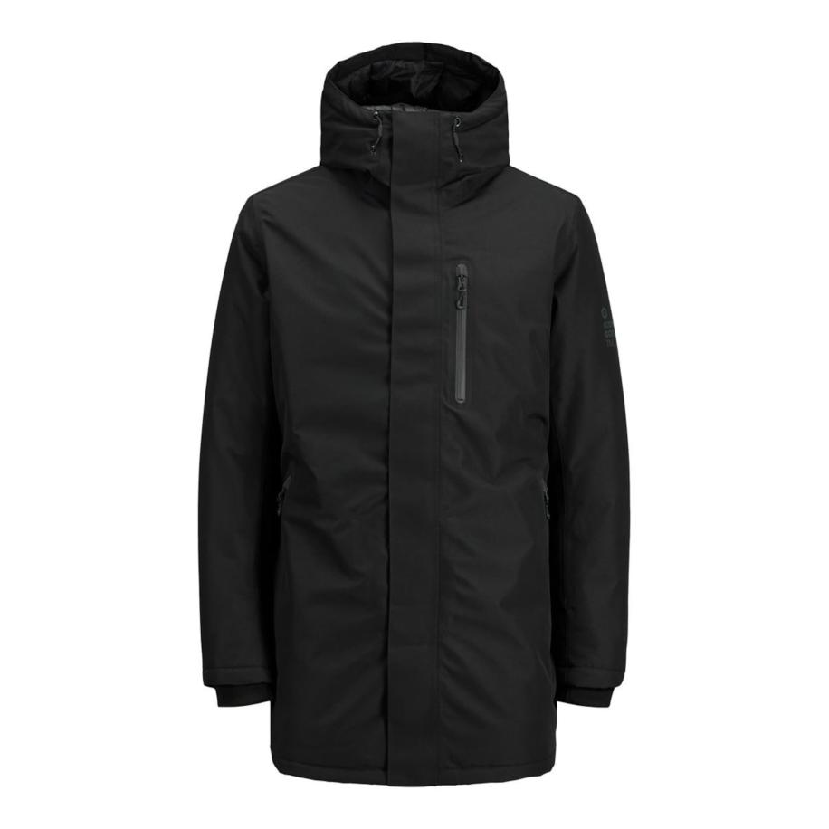 Jack & Jones JACK & JONES Winterparka grijs / zwart -