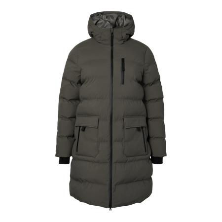 Zizzi Zizzi Wintermantel Sealed donkergrijs / zwart