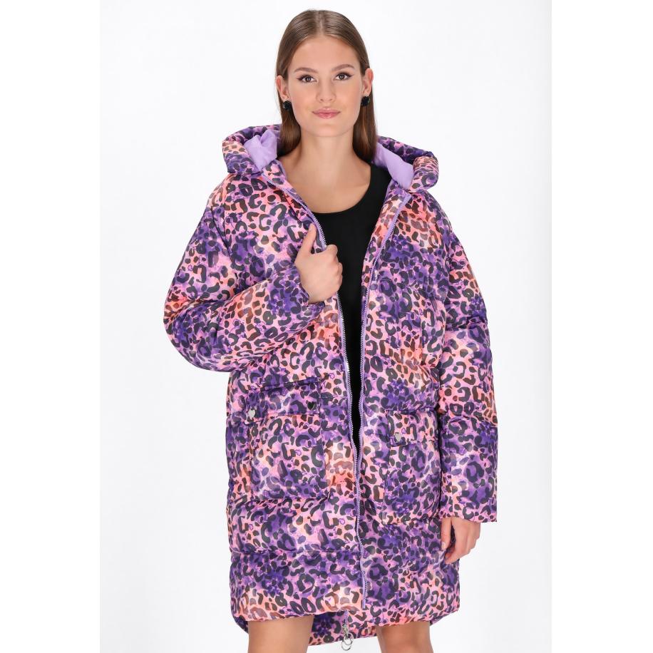 MyMo At Night myMo at night Tussenmantel lila / zalm roze / lichtroze -