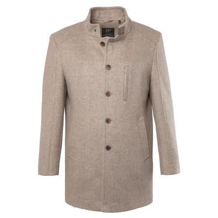 JP1880 JP1880 Winterjas beige gemêleerd