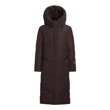 Khujo khujo Wintermantel Pulset aubergine