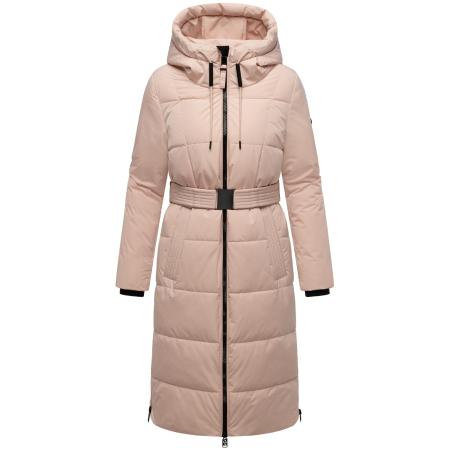 NAVAHOO NAVAHOO Wintermantel Herbstnebel 14 pasteloranje