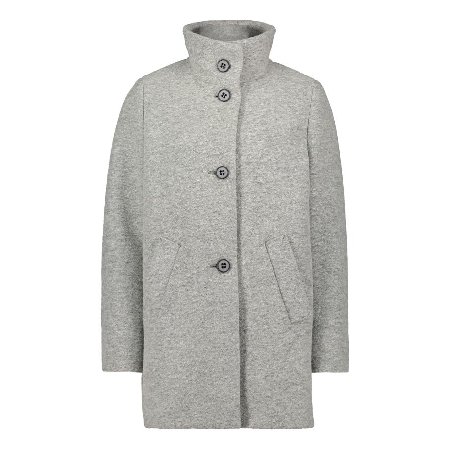 Amber & June Tussenmantel grijs gemêleerd Grijs
