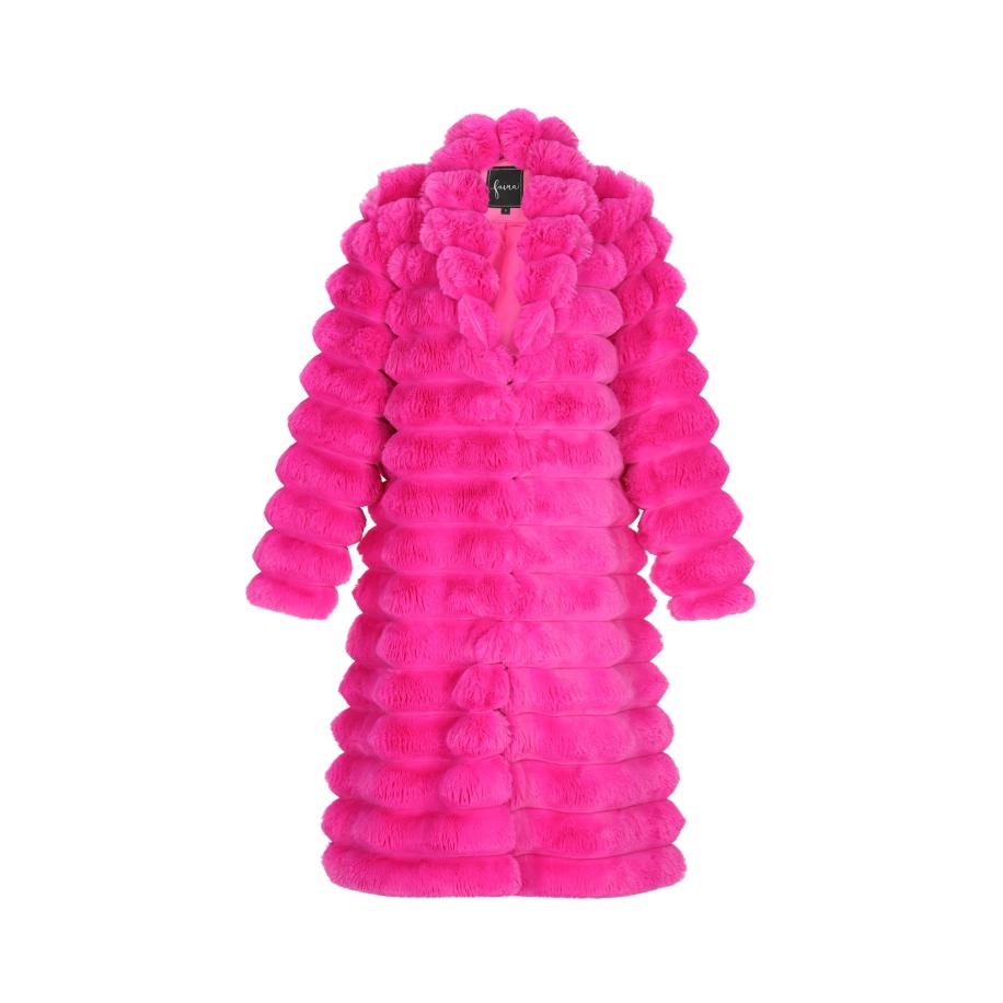 Faina faina Wintermantel pink -