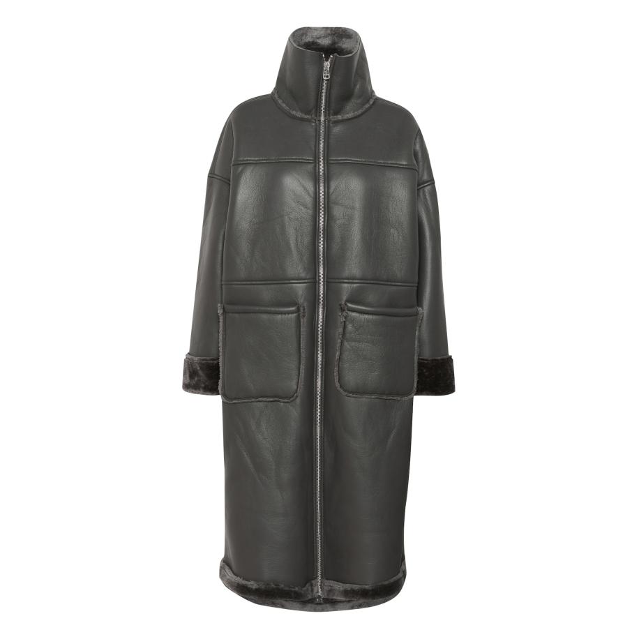 Saint Tropez SAINT TROPEZ Tussenmantel LanaSZ donkergrijs -