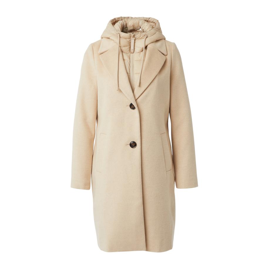 comma casual identity comma casual identity Wintermantel lichtbeige -
