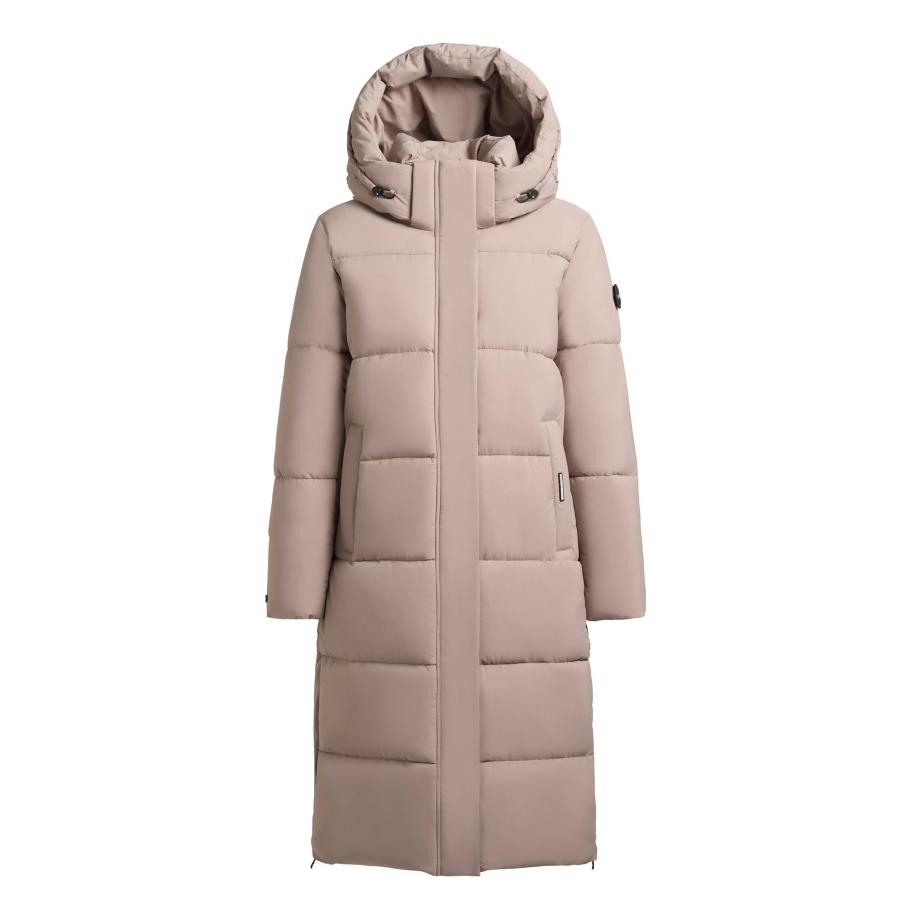 Khujo khujo Wintermantel RACHEL2 MATT greige -