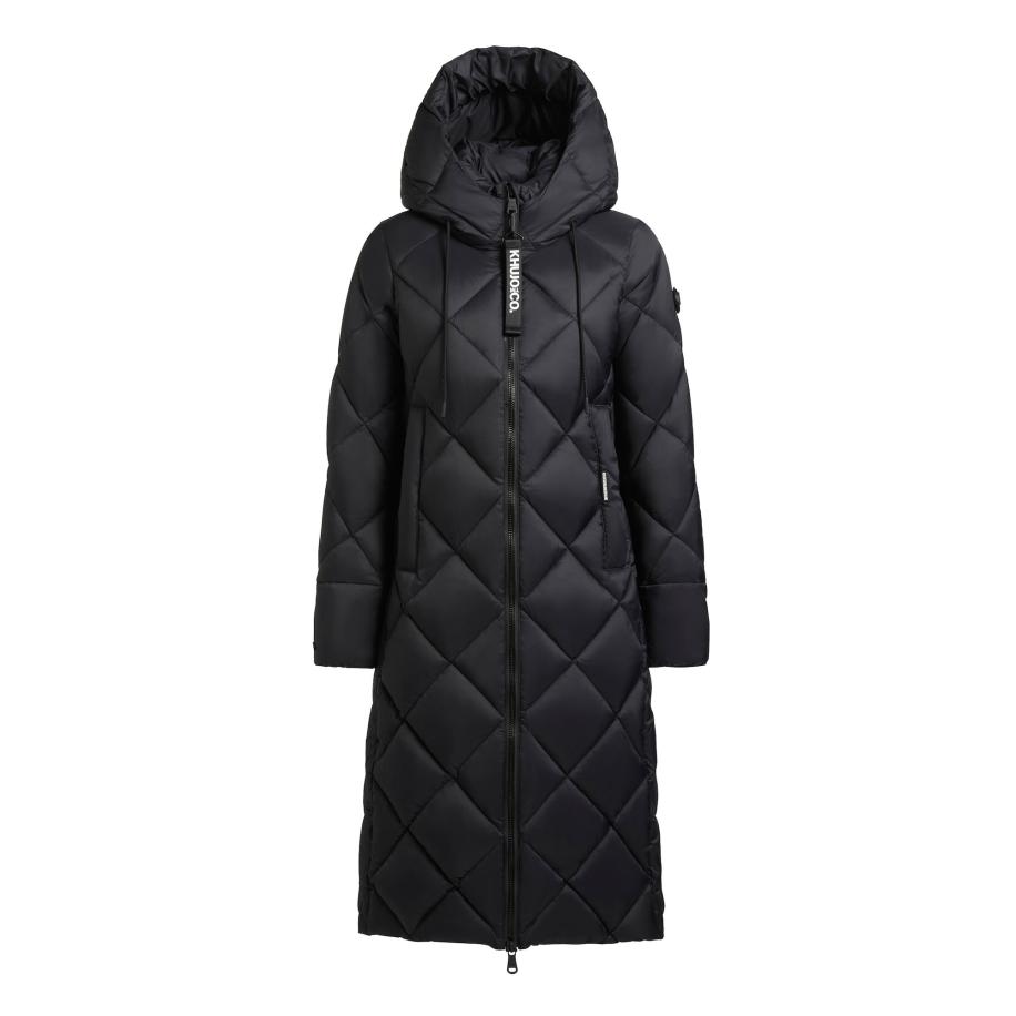 Khujo khujo Wintermantel Cilia zwart -