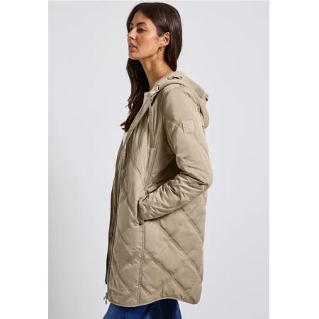 Street One Gewatteerde jas met capuchon