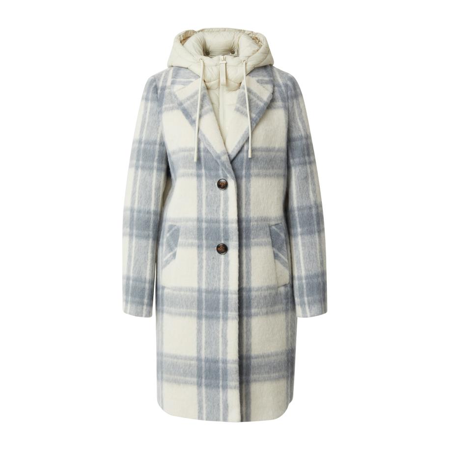 comma casual identity comma casual identity Tussenmantel beige / blauw -