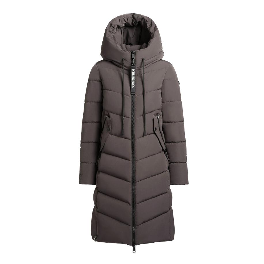 Khujo khujo Wintermantel Mikia3 aardetinten -