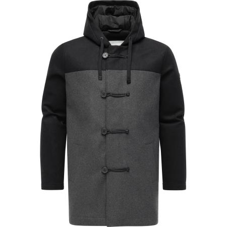 Ragwear Ragwear Winterjas Dorvan Youmodo antraciet / grijs gemêleerd