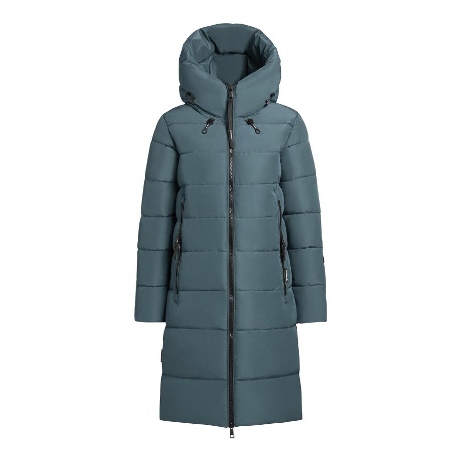 Khujo khujo Wintermantel Jilias5-YM saffier -