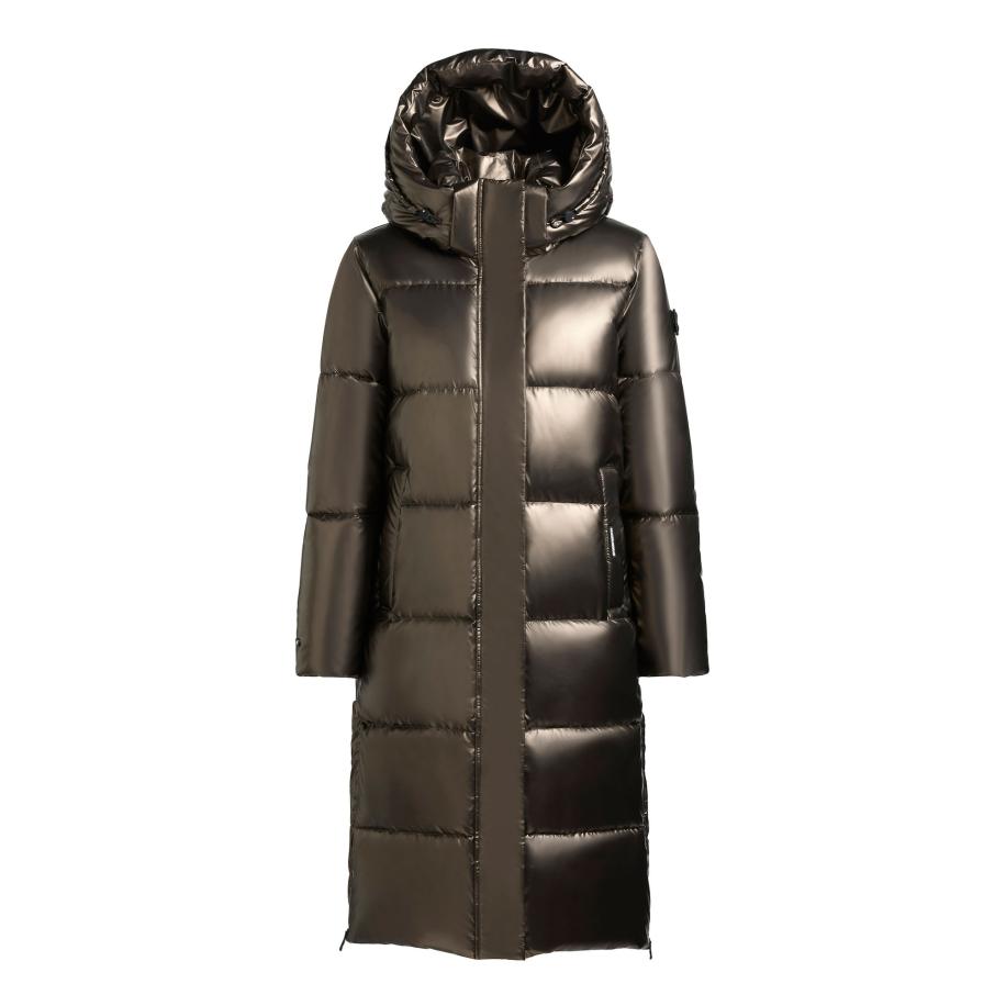 Khujo khujo Wintermantel Rachel2 aardetinten -