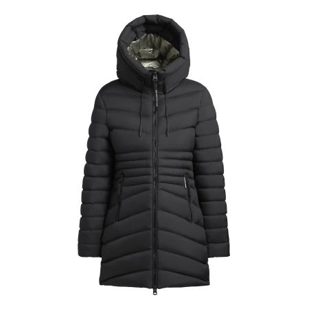 Khujo khujo Wintermantel SAMAR zwart