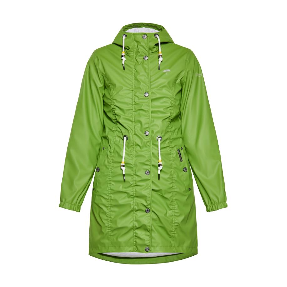 Schmuddelwedda Schmuddelwedda Functionele mantel lichtgroen -