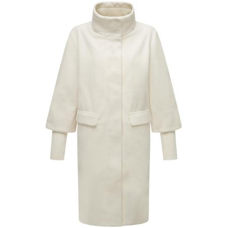 NAVAHOO Tussenmantel wit