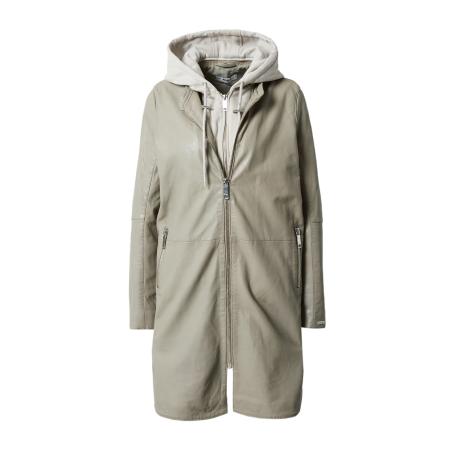 Maze Maze Tussenmantel rookgrijs / lichtgrijs