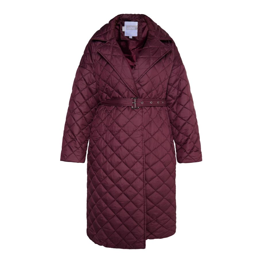 Usha Usha Tussenmantel wijnrood -