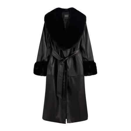 Bershka Bershka Tussenmantel zwart