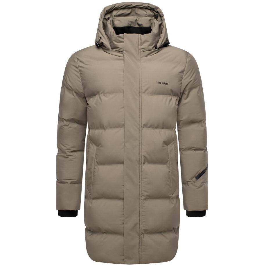 STONE HARBOUR STONE HARBOUR Winterjas Thadeek XX lichtbruin -