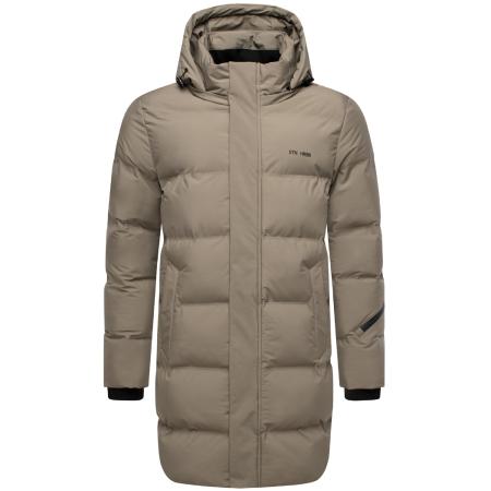 STONE HARBOUR STONE HARBOUR Winterjas Thadeek XX lichtbruin