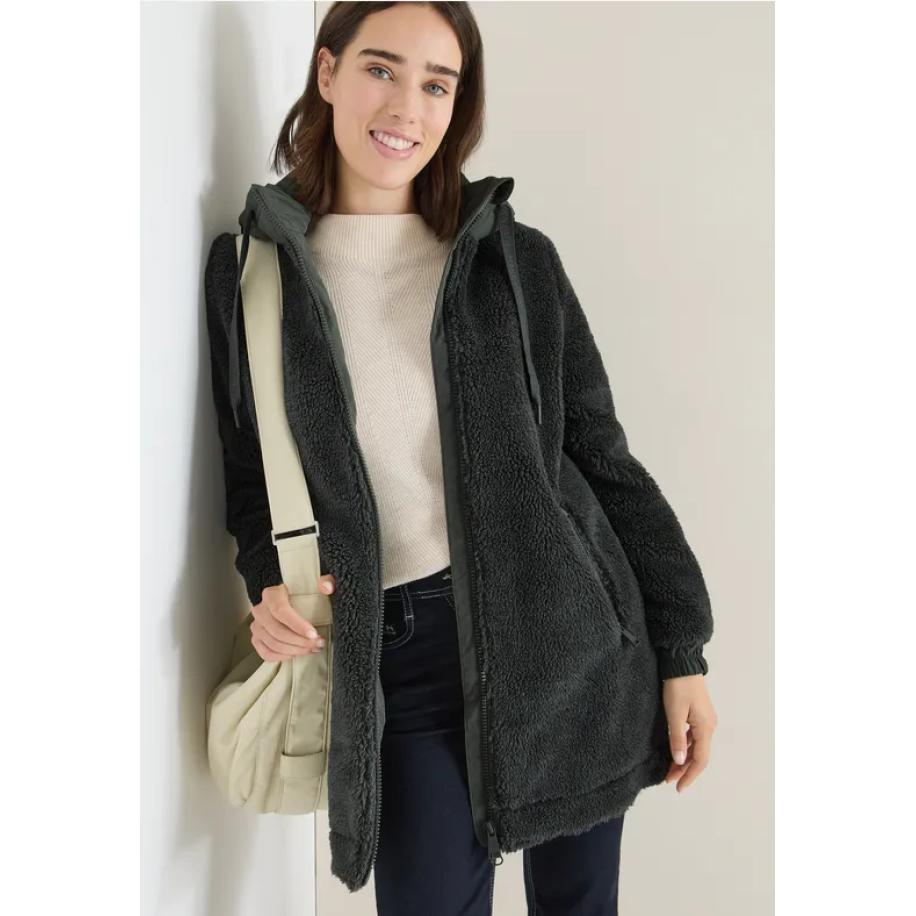 CECIL Zachte teddyjas Groen