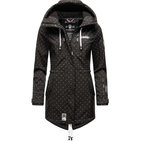 MARIKOO MARIKOO Functionele mantel Zimtzicke zwart / wit