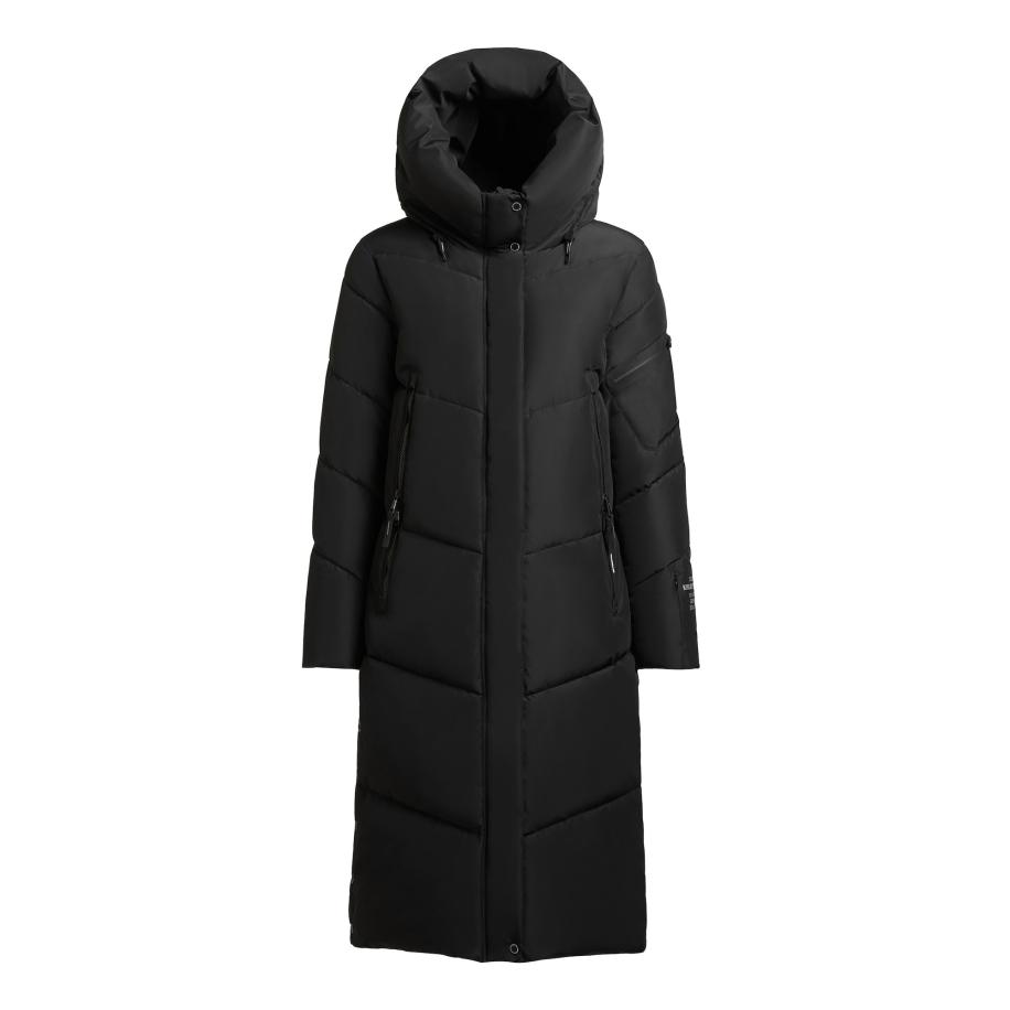 Khujo khujo Wintermantel Pulset zwart -