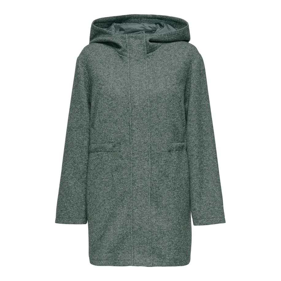 Only Only Petite Tussenmantel KIRA groen -