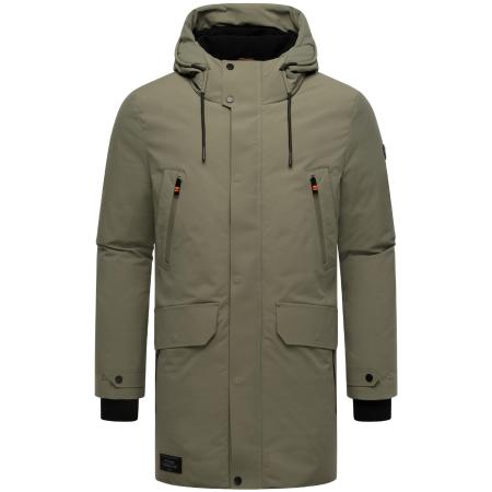 STONE HARBOUR STONE HARBOUR Winterjas Kitraan olijfgroen / zwart