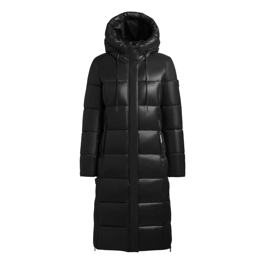 Khujo khujo Wintermantel Willa zwart -