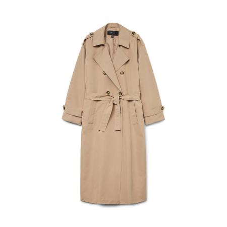 Vero Moda VERO MODA Wintermantel Chloe donkerbeige
