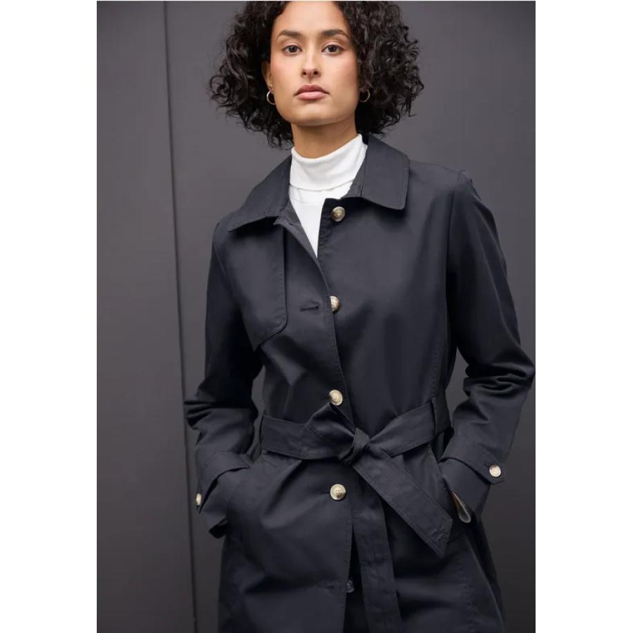 Street One Trenchcoat Blauw