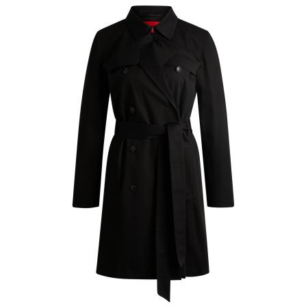 Hugo Boss HUGO Tussenmantel Makares-1 zwart