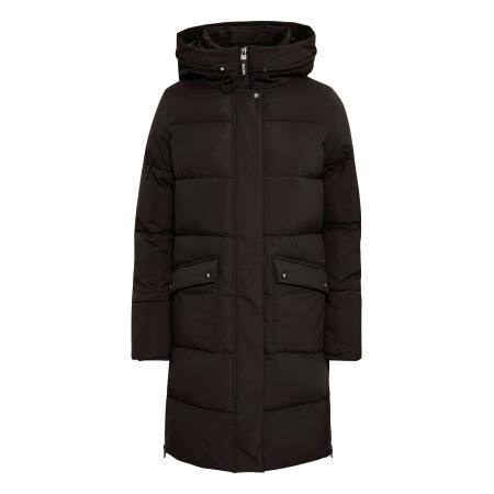 Oxmo Oxmo Wintermantel zwart