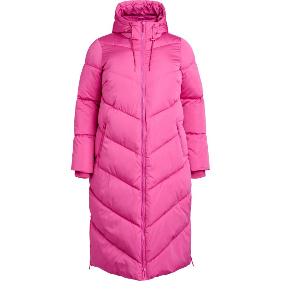 Zizzi Zizzi Wintermantel Canordic lichtroze -