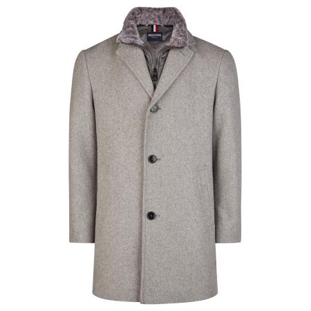 HECHTER PARIS HECHTER PARIS Tussenjas grijs gemêleerd