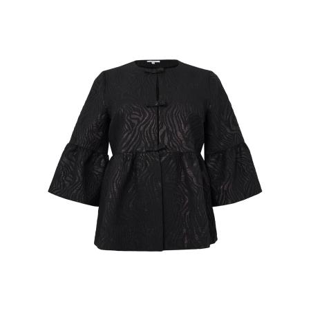 Yoek YOEK Tussenmantel zwart