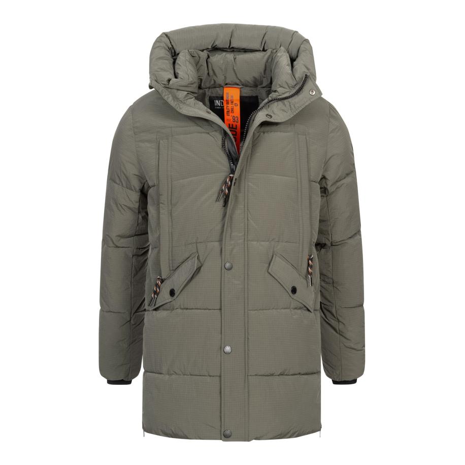 INDICODE JEANS INDICODE JEANS Winterparka Kasper donkergroen -