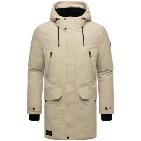 STONE HARBOUR STONE HARBOUR Winterjas Kitraan ivoor / zwart