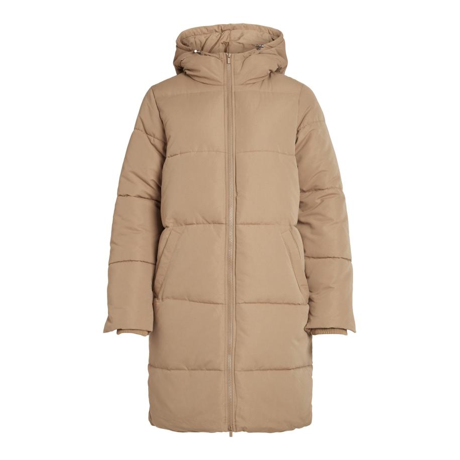 Vila VILA Wintermantel lichtbruin -