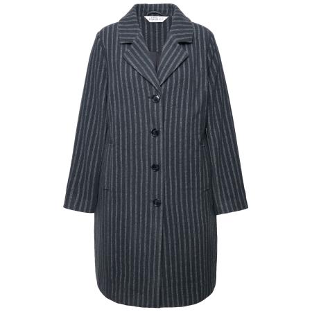 Studio Untold Studio Untold Tussenmantel antraciet / wit