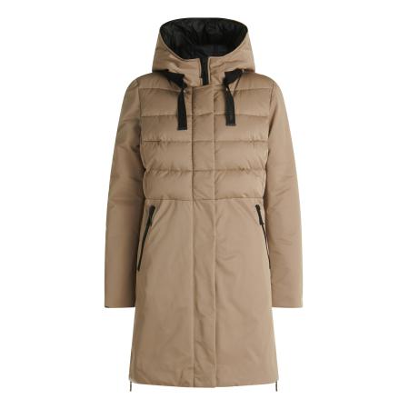 Amber & June Amber & June Wintermantel taupe