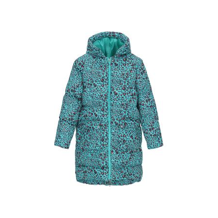 MYMO MYMO Tussenmantel turquoise / pink / zwart