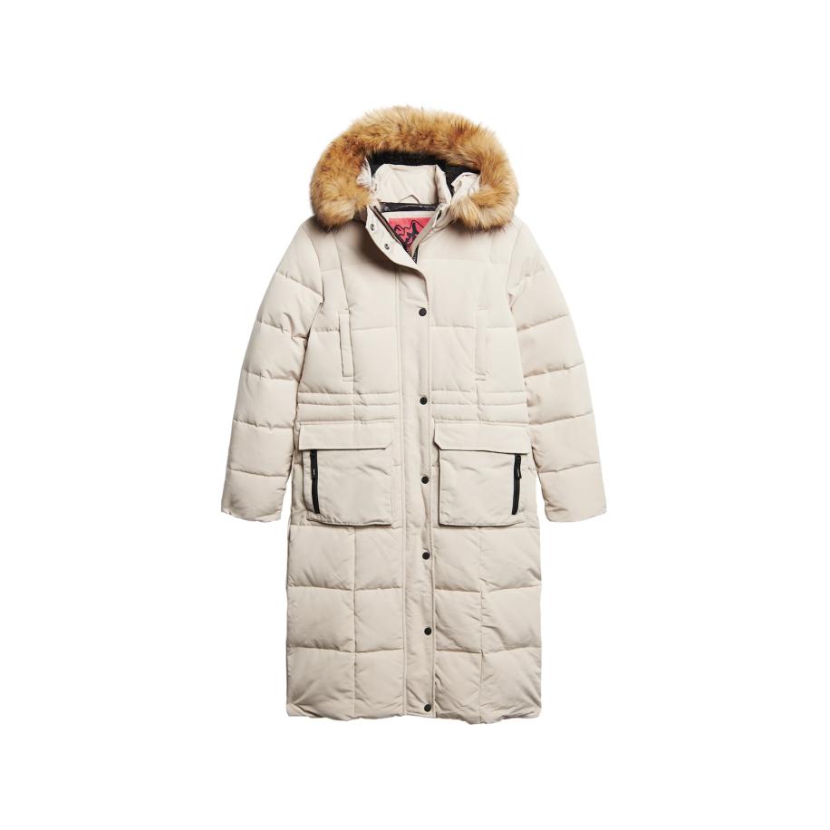 Superdry Superdry Wintermantel Everest beige -