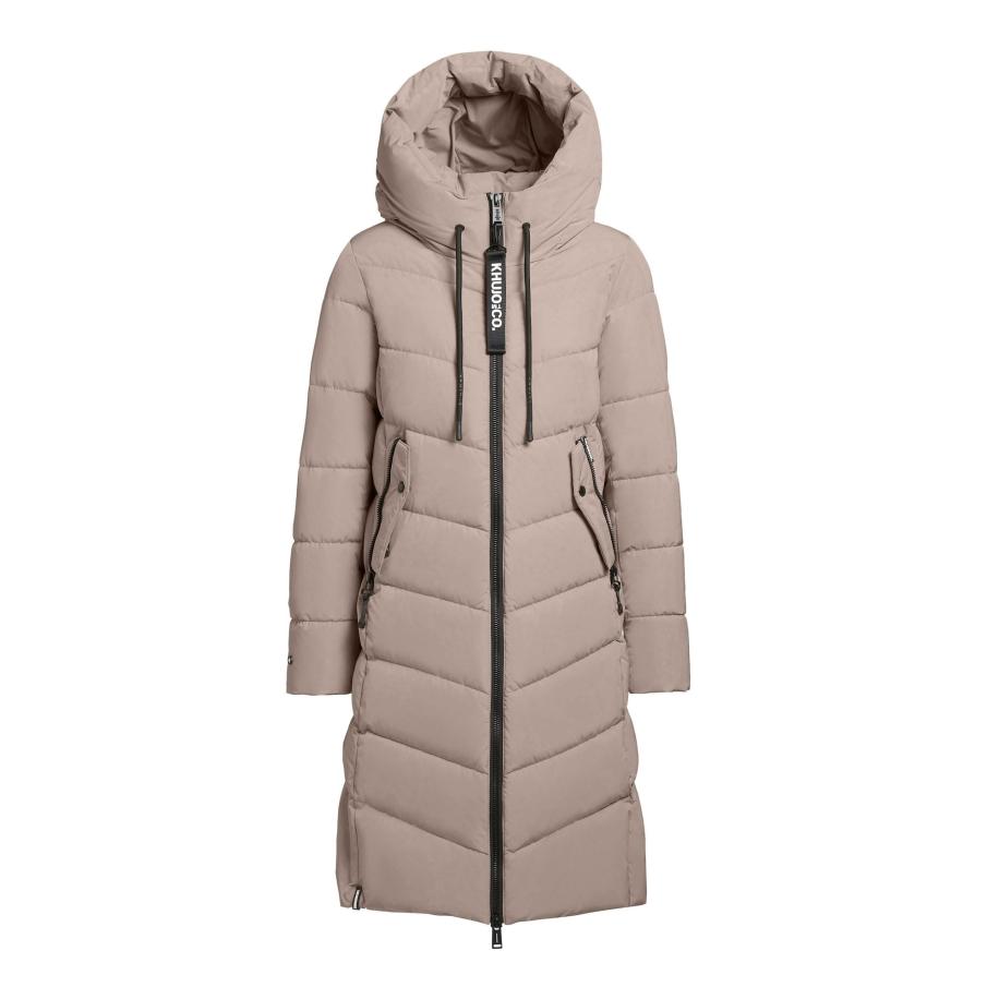 Khujo khujo Wintermantel Mikia2-YM taupe -